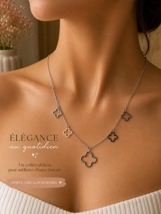 Collier trèfle