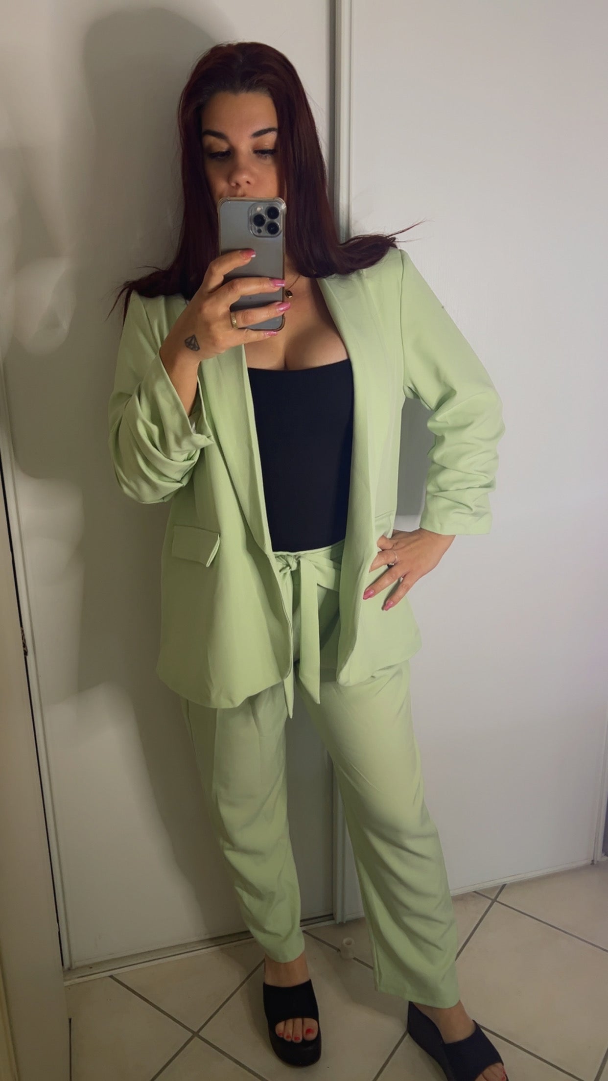 Ensemble pantalon blazer Alma
